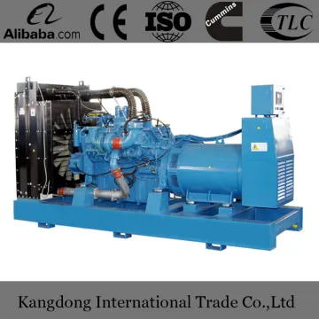 MTU engine 12V2000G65 matched 640KW generator set