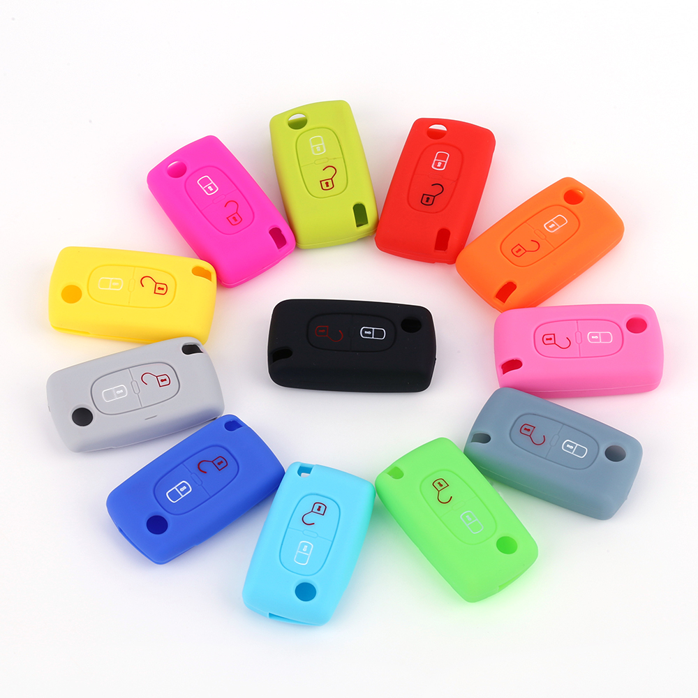 silicone car key cover