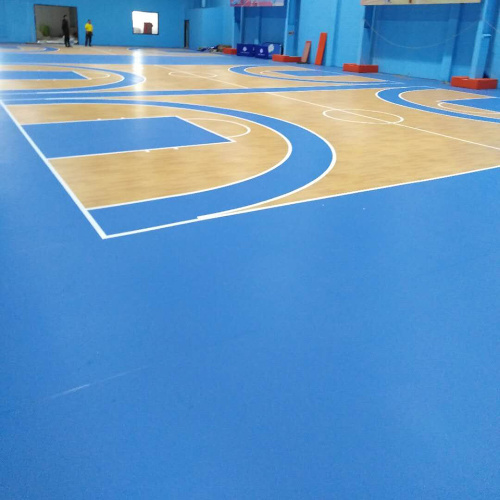 Piso deportivo de PVC de múltiples propósitos para baloncesto