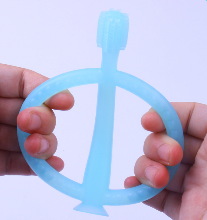 Silicone Baby Cleaning Toothbrush Teethers