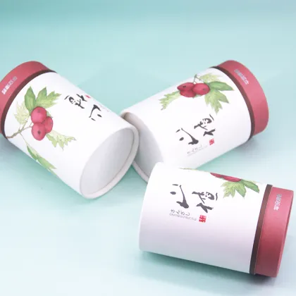 Premium Tea Packaging Paper Tube Container