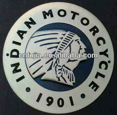 indian motorcycle logo printed round sign