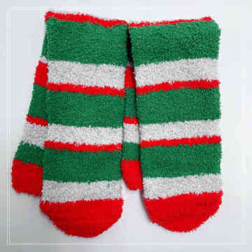 Weiche warme Mikrofaser -Fuzzy -Socken Männer Socken