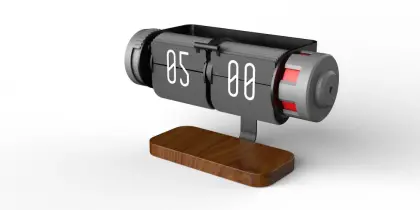 Table flip clock with alarm function alarm clock alarm flip clock