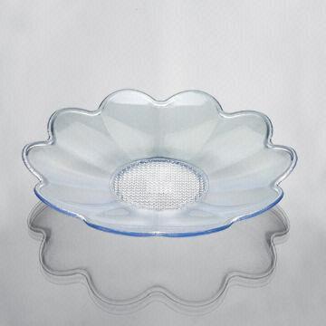 Plastic Fruit Tray with Transparent Color, Suitable for Home or Hotels Use