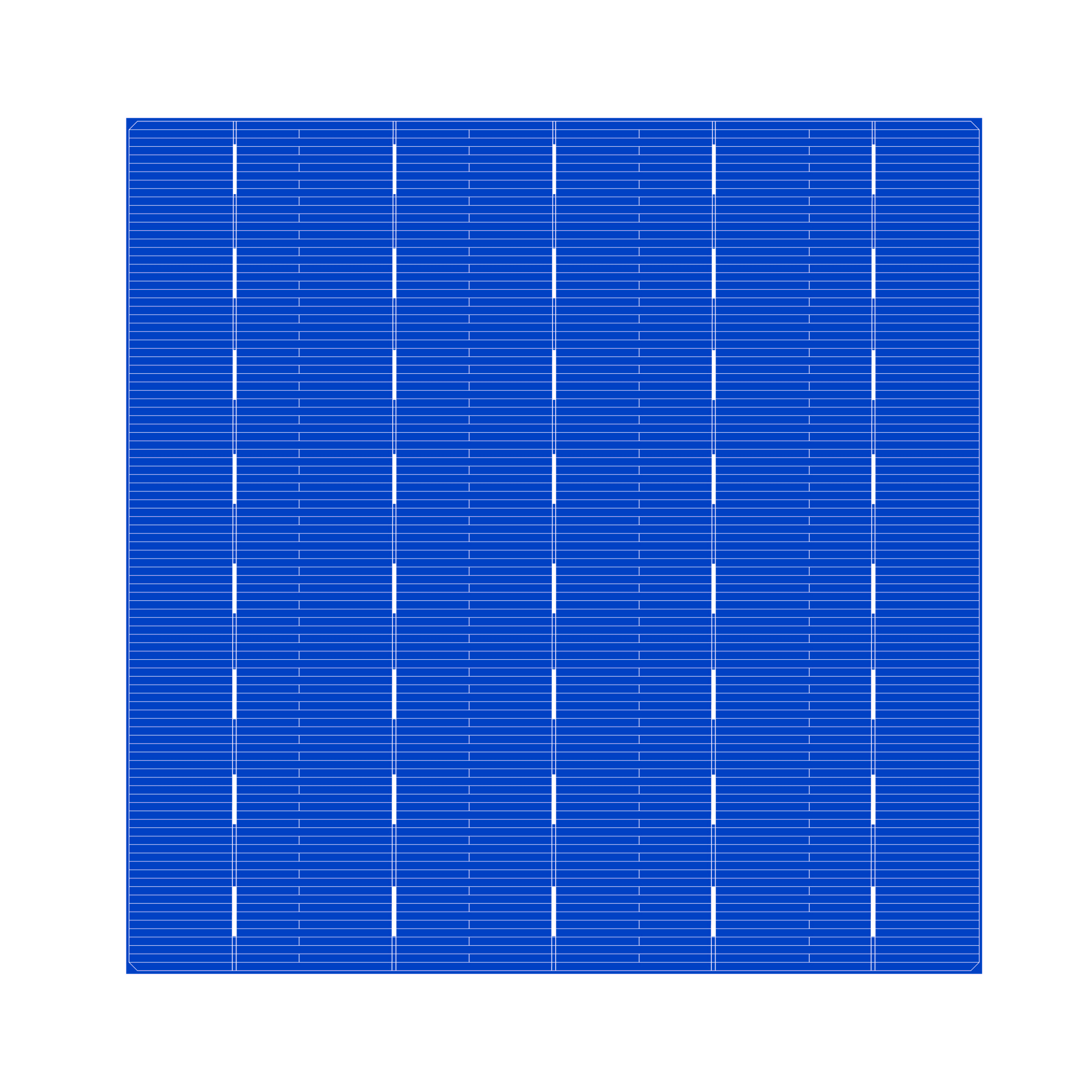 Poly 18.0-18.6% zonnecellen 156 mm voor zonnepanelen