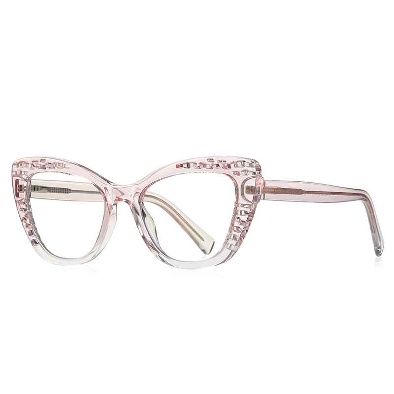 Skeleton Cat Eye TR90 Eyeglass Frames