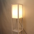 Modern wooden floor lamps