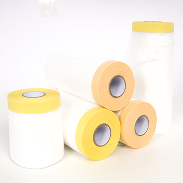Pre-Taped Protective Masking Film for Automotive Painting