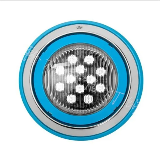 Wall Mounting 12V 12W RGB Color Changing LED Swimming Pool Light with Memory Function