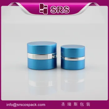 Round Shape Cosmetic Packaging Cream Container aluminum jar 15g
