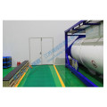 ISO container with fluoroplastic PTFE lining sheet