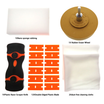 4 Inch Remover Rubber Eraser Wheel Attachment for Vinyl Decal Removal