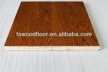 Golden wheat stain Oak engineered hardwood flooring