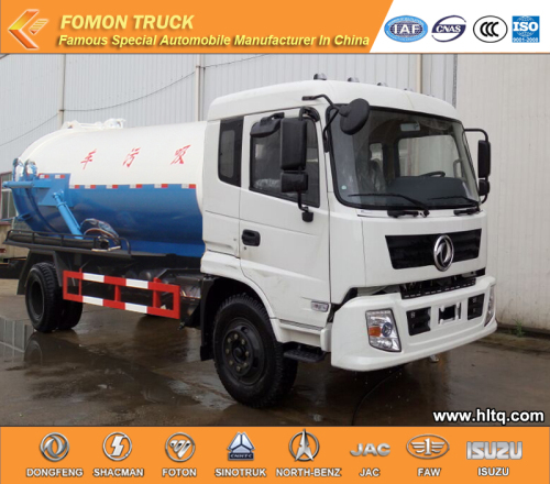 Dongfeng Vacuum suction tank truck cheap price