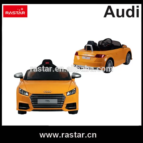Rastar 2016 AUDI TTS 2.4G radio control toy licensed ride on car