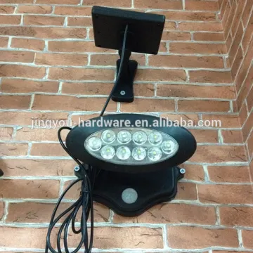 high lumen sensor security solar motion light