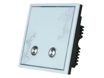 House Single Wiring Rf Wireless Light Switch Control With 2 Gang