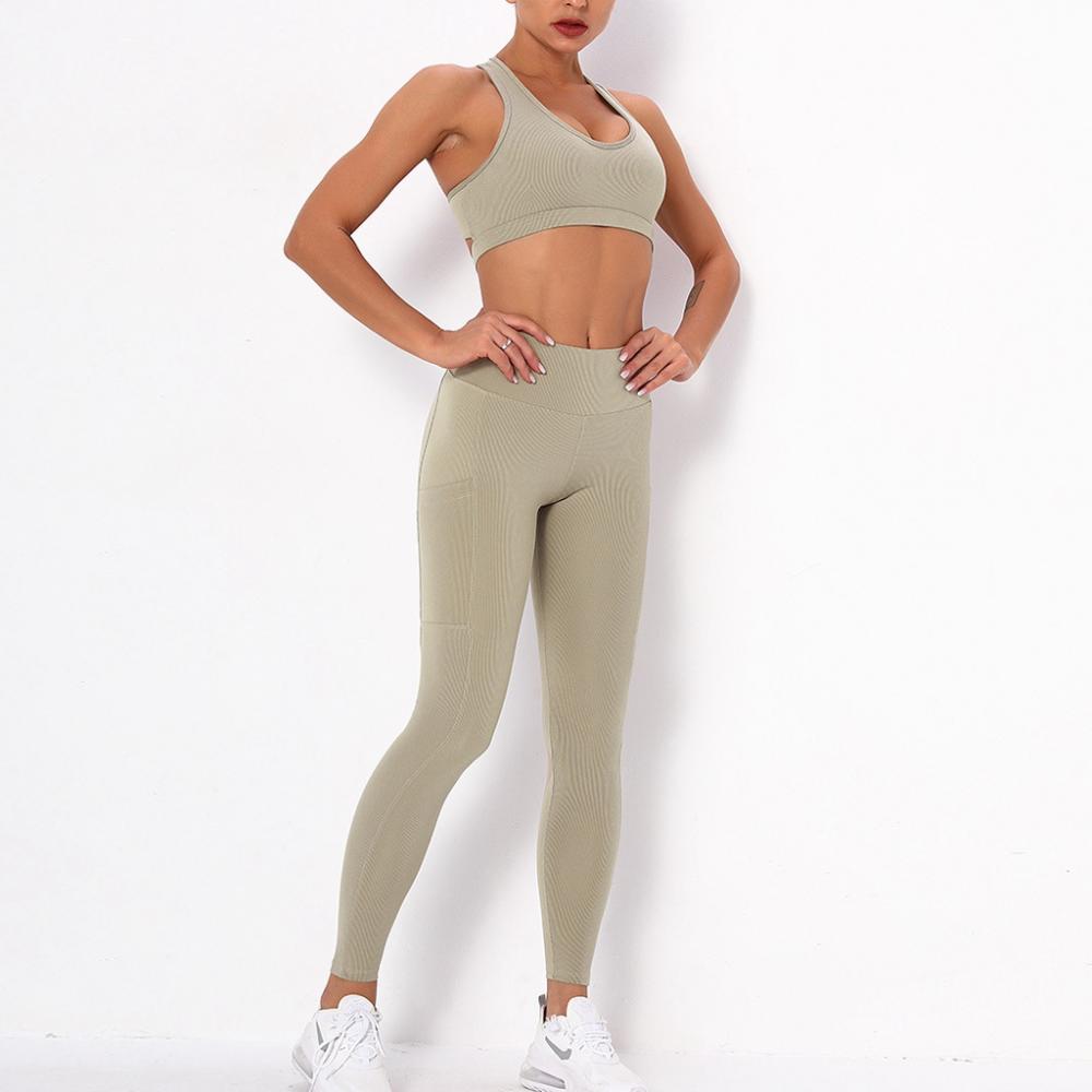 El Yucateco Ladies Embroidered Yoga Pants — The El Yucateco Gear