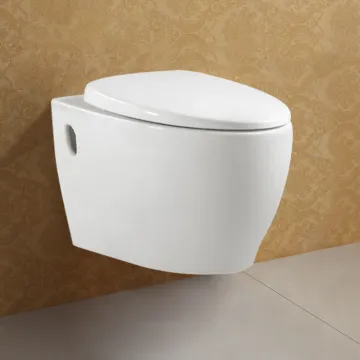 European Concealed Cistern Wall Hung Ceramic Toilet