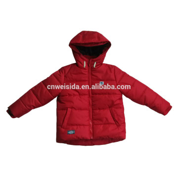 active colorful fleece jacket with hooded down jacket for boys