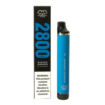 Wholesale E-Cigarette Puff Flex 2800Puffs Disposable Vape
