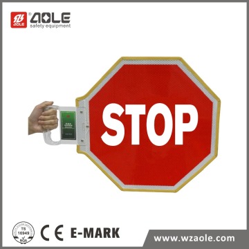 Traffic Handheld stopping sign for school bus