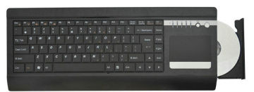 All In One Keyboard Computer / Pc Cpu Atom D2500 With Touch Pad Dvd Rw Hdmi