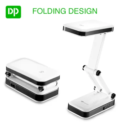 LED Desk Lamp Dimmable Reading Lamp Rechargeable