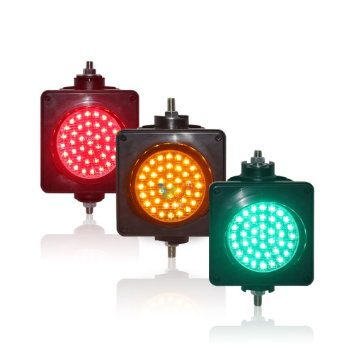 education use PC 100mm mini led traffic light