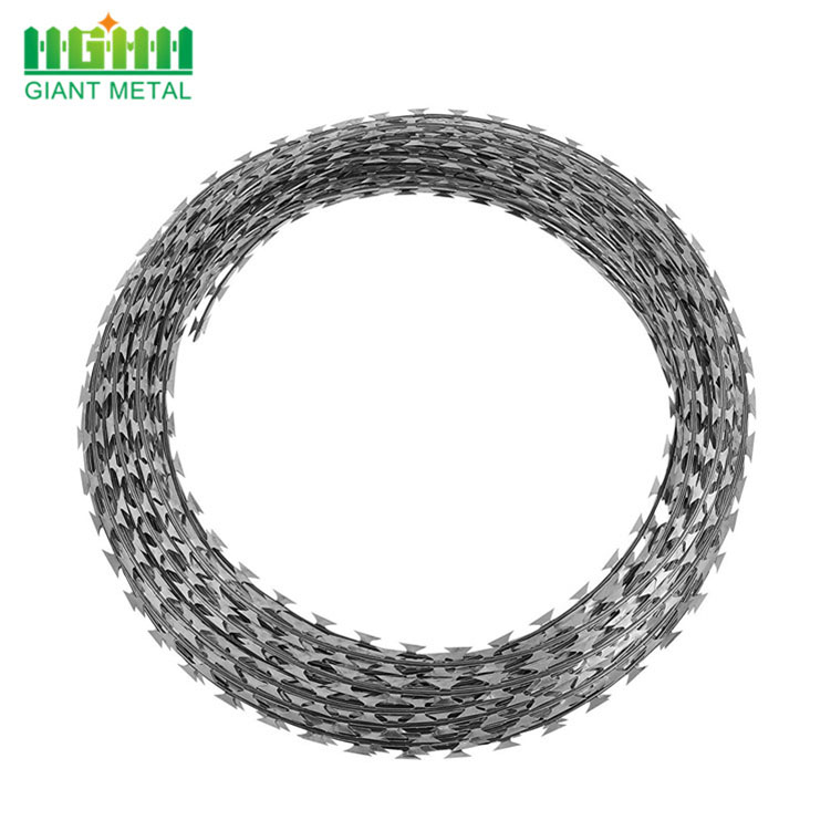 Cross Iron Wire Material Concertina Razor Barbed Wire