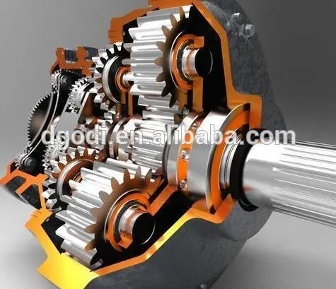 customly made stepper motor planetary gearbox with planetary gear set