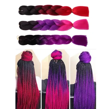Wholesale synthtic hair extension jumbo braiding hair extension