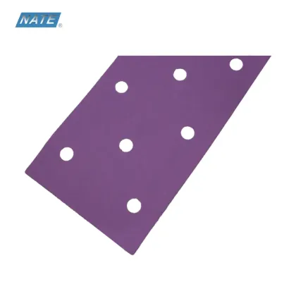 Square Sandpaper Grit Flocking Sandpaper Special Shaped Disc