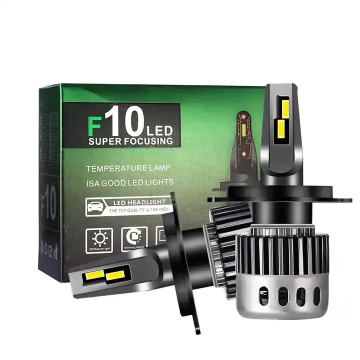 High Quality Car Accessories LED Headlight F10 48W H4 H7 H11 12V 6000K Bulb