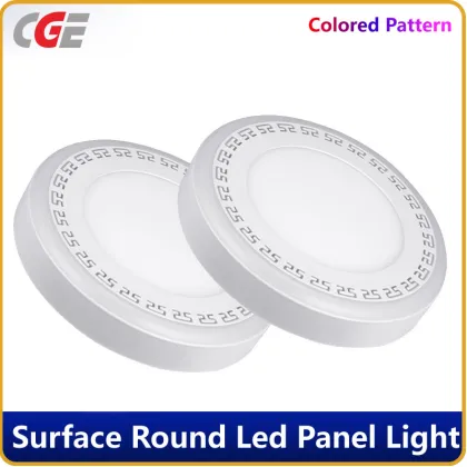 Double Color Round LED Down Lights LED Panel Lighting LED Panel Lamp LED Panel Light