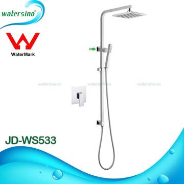 Wholesale modern bathroom shower tap set with plate
