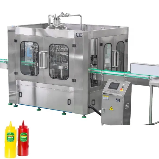 Bottled Sauce and Jam Filling Machine