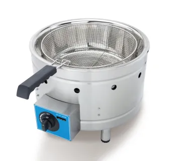 High-End Stainless Steel Commercial Kitchen Equipment Gas Small Fryer
