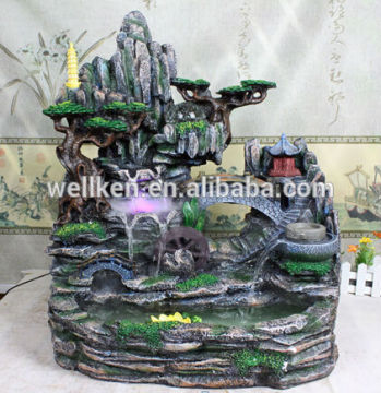 polyresin garden water fountains,resin outdoor water fountain,polystone water fountain