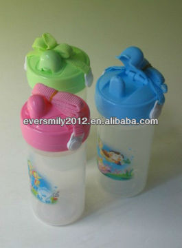 450 Ml Plastic Cartoon Water Bottle