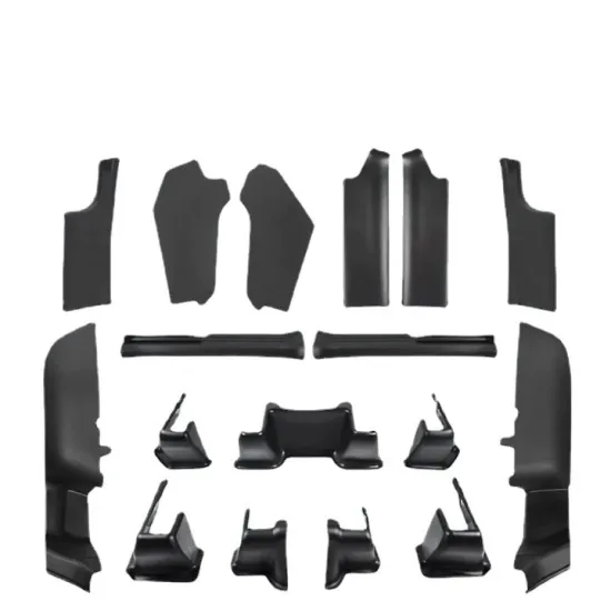 Tesla Model Y Trunk Side Guard & Threshold Strip: Full Car Corner Protection