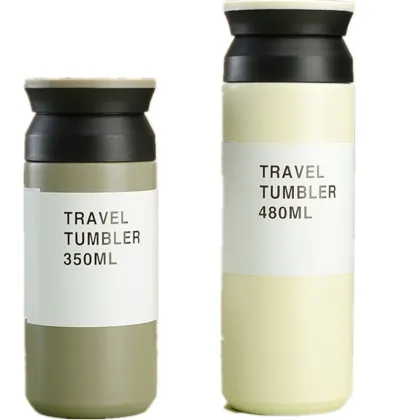 2024 New Style Office Thermos Cups Thermal Coffee Cup 304 Stainless Steel Thermos Cup Double-layer Business Gift
