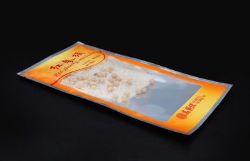 Custom Printed Plastic Packaging Bags With Clear Window For Snack Food