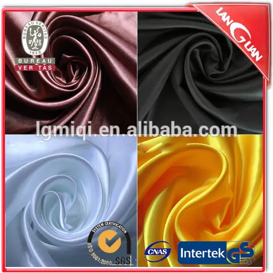 New printed 100% pure stretch spandex satin fabric