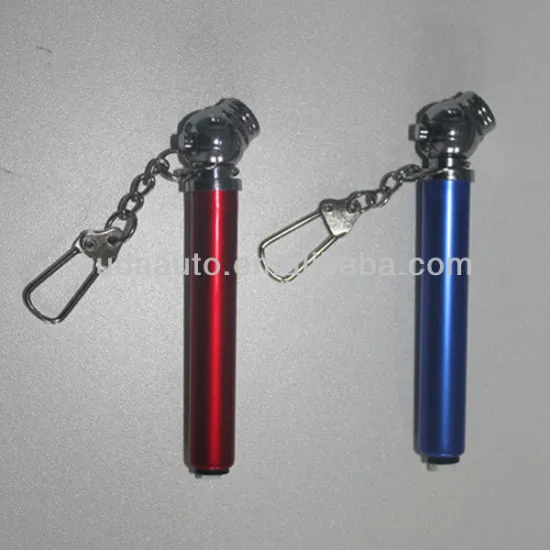 Multicolor Mini Tire Pressure Gauge with chain YD-1102 pencil tire gauge