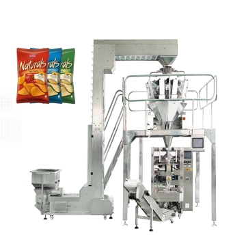 Snacks Potato Chips Pillow Bag Packing Machine