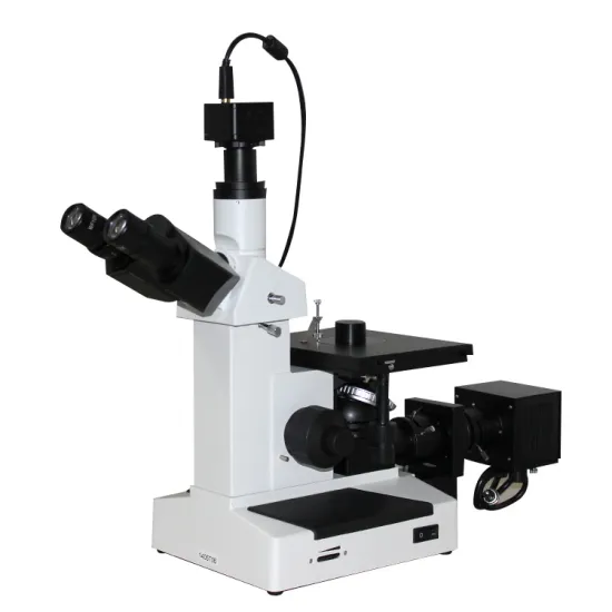 HST 4XC Steel Alloy Trinocular Invert Metallurgical Microscope