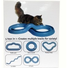 Turbo Track Cat Toy, Cat Toy, Track Cat Toy, Oxgift Turbo Track Cat Toy (TV610-1)