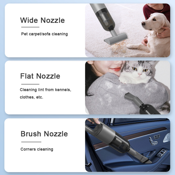 2 σε 1 ασύρματη ηλεκτρική σκούπα Home Car